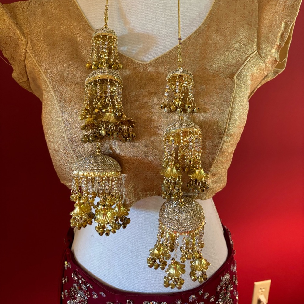 Indian Wedding Jewelry Lot of Kaleera